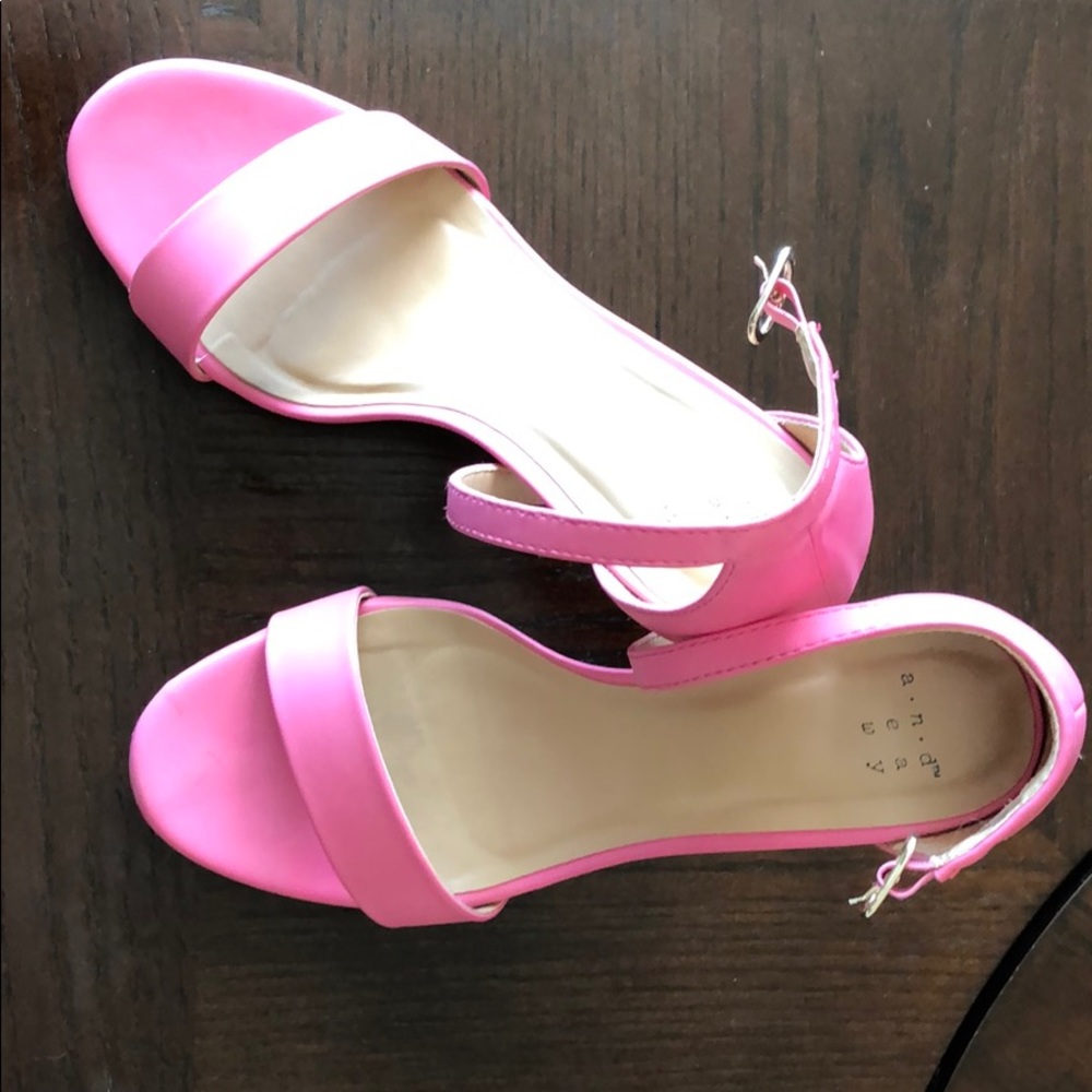 Pink 3.5 stiletto Heel